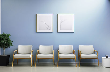Blue Waiting Room