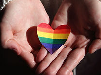 Rainbow Heart Hands