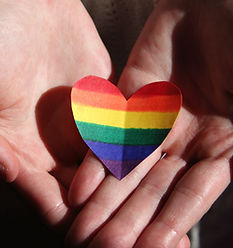 Rainbow Heart Hands