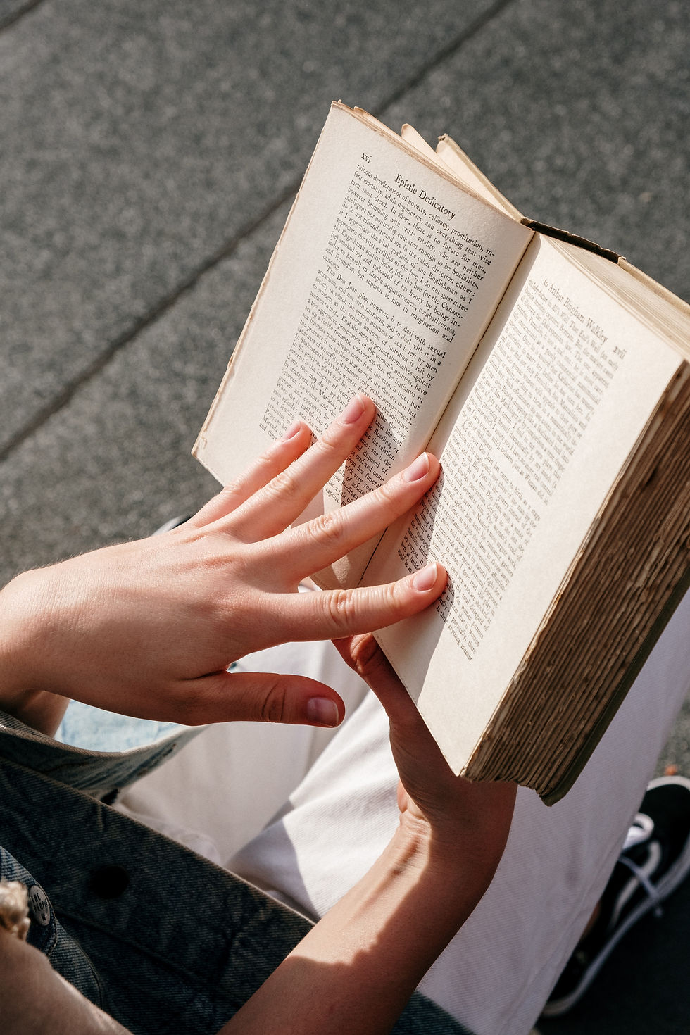Reading An Open Book