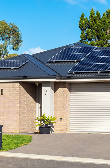 Solar-Powered Home