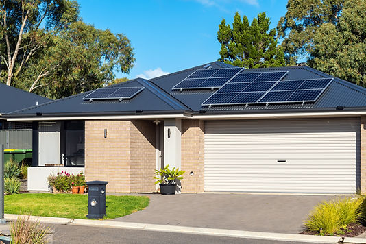 Solar-Powered Home