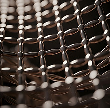 Abstract Wireframe Structure