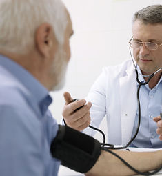 Doctor Checking Blood Pressure