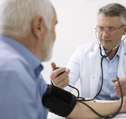 Doctor Measuring Blood Pressure
