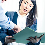 Business office teamwork