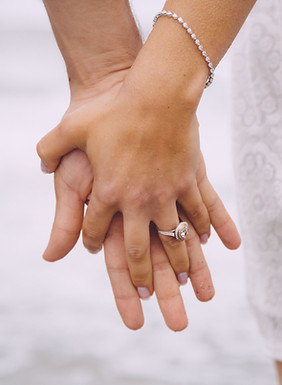 Holding hands closeup