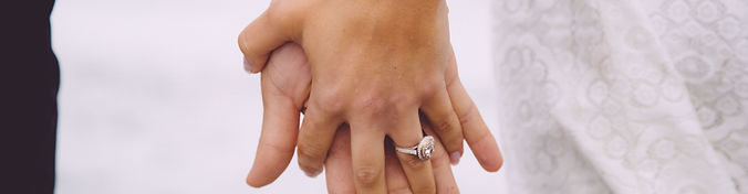 Holding hands closeup