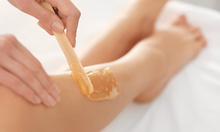 Leg Waxing Procedure