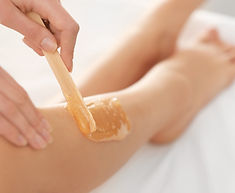 Leg Waxing Procedure