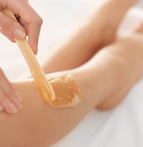 Leg Waxing Procedure