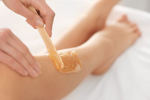 Leg Waxing Procedure
