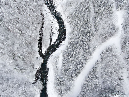 Winter Hiking on Mackinac Island