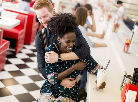 Laughing at the Diner