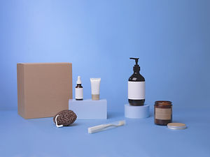 Skincare product arrangement