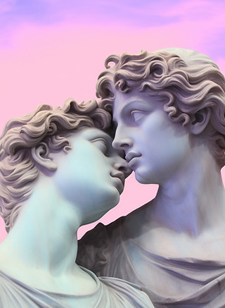 Romantic Marble Statues