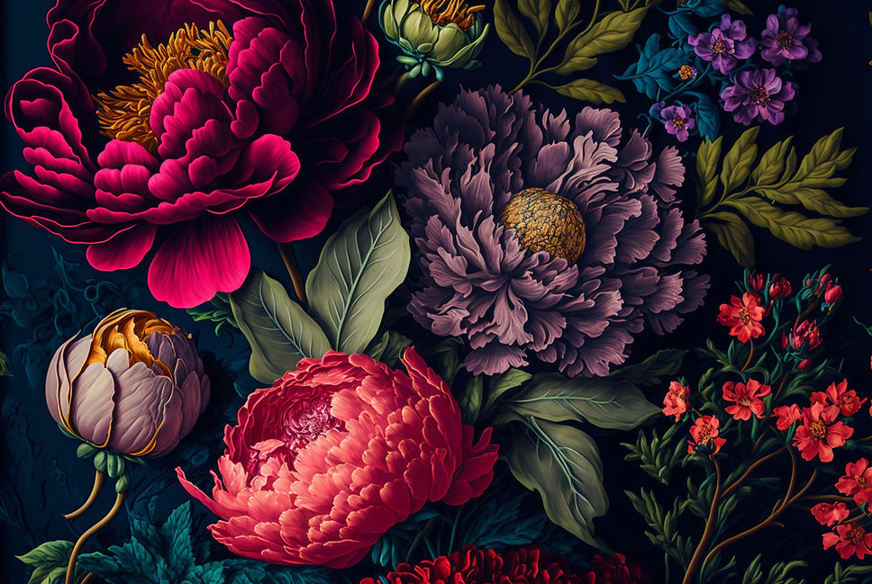 Vibrant Floral Illustration