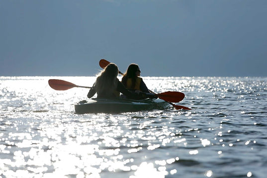 Kayaking On Open Water