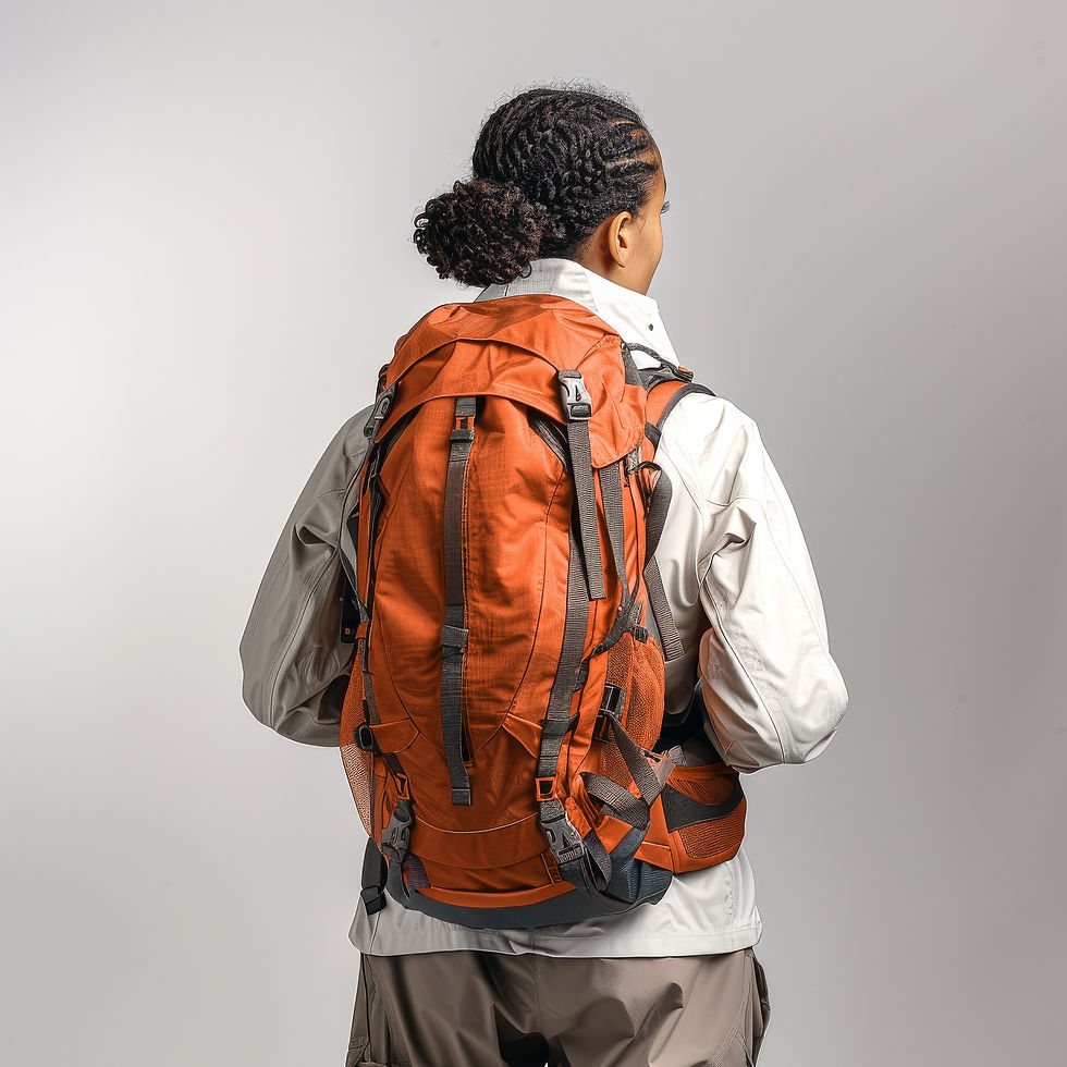 Hiker With Backpack
