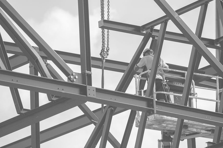 Construction Worker Elevated
