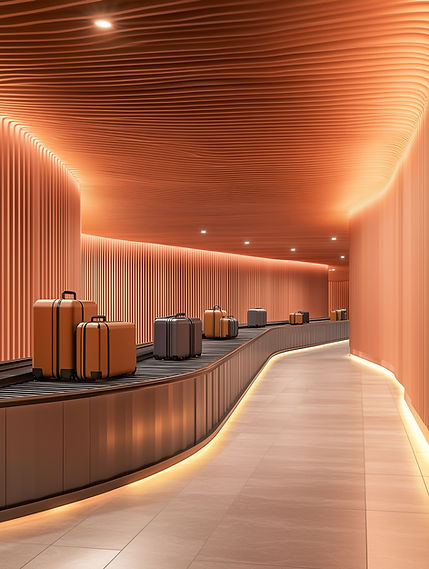 Modern Luggage Conveyor Belt