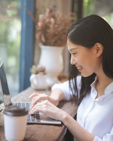 Person Using Laptop