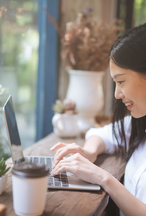 Person Using Laptop