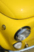 Vintage Yellow Car