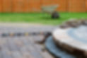 a patio under construction