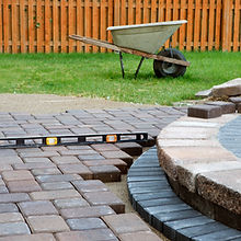 patio under construction 