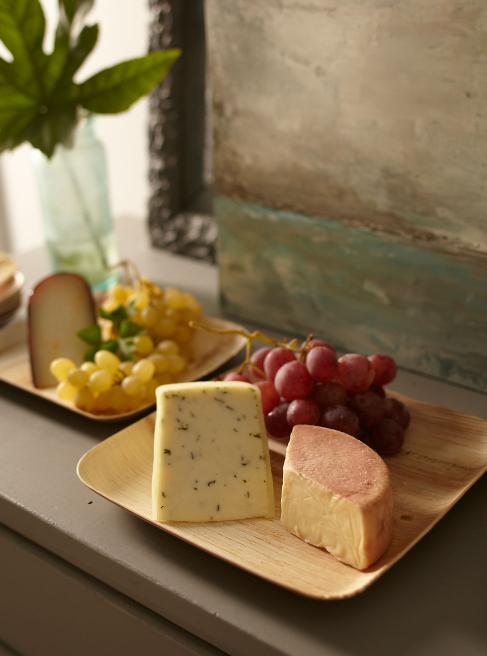 Cheese and Grapes