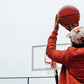 Playing Basketball