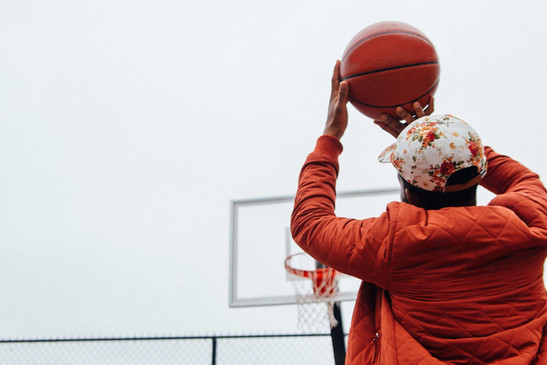 Playing Basketball