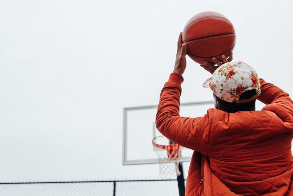 Playing Basketball