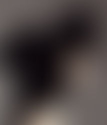 Elegant woman with black, large hat