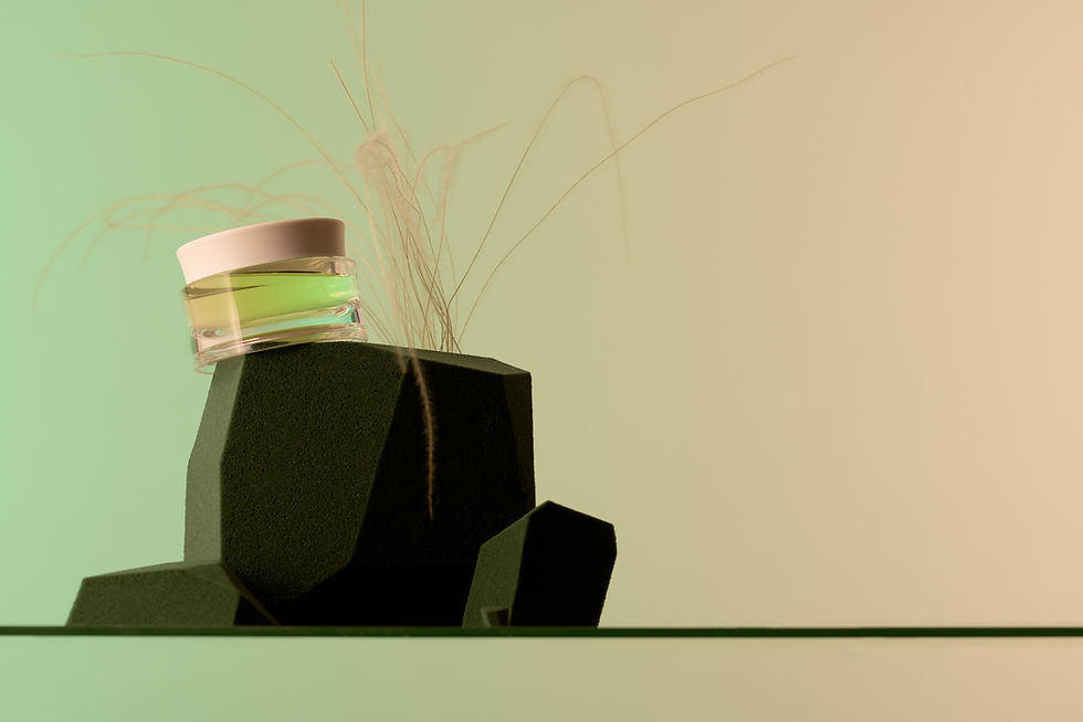 Cosmetic Jar Display