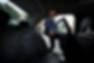 Businessman getting into a taxi