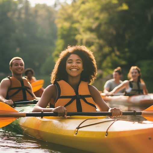 Kayaking Group Adventure