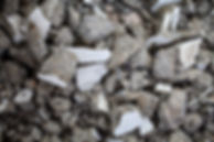 Broken Concrete Debris