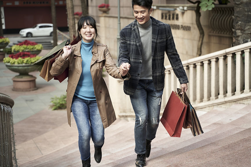 Couple Shopping Together