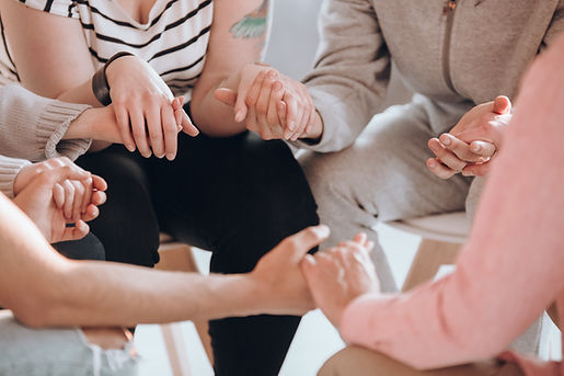 Group Holding Hands