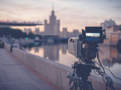 Câmera de filmagem filmes
