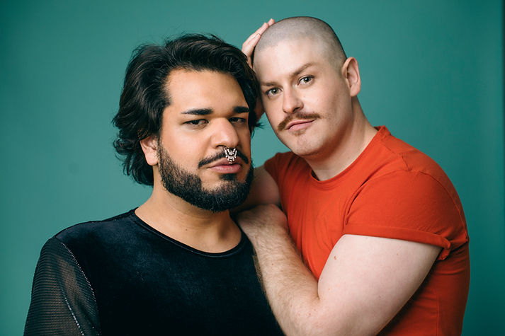 Young Gay Couple  