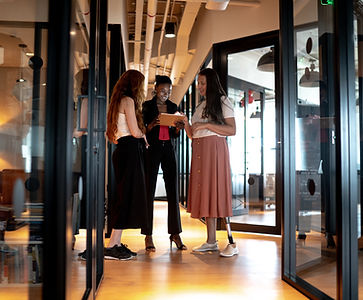 Office Team Discussion