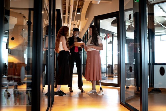 Office Team Discussion