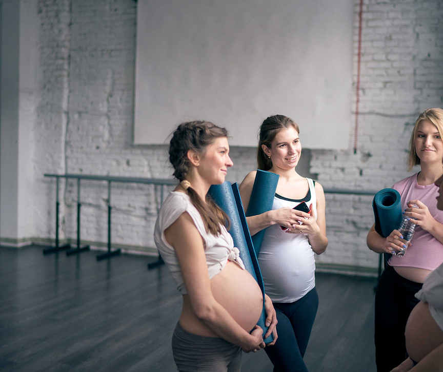 Dopo la lezione di yoga