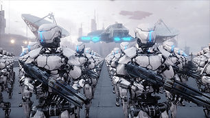 Robots with Guns