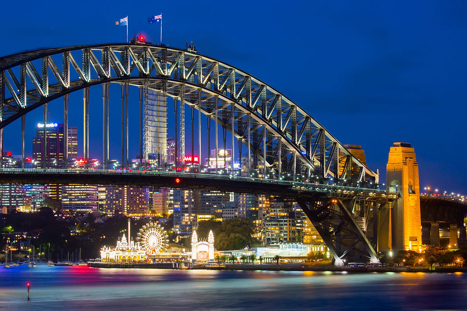 Luna Park at Dusk