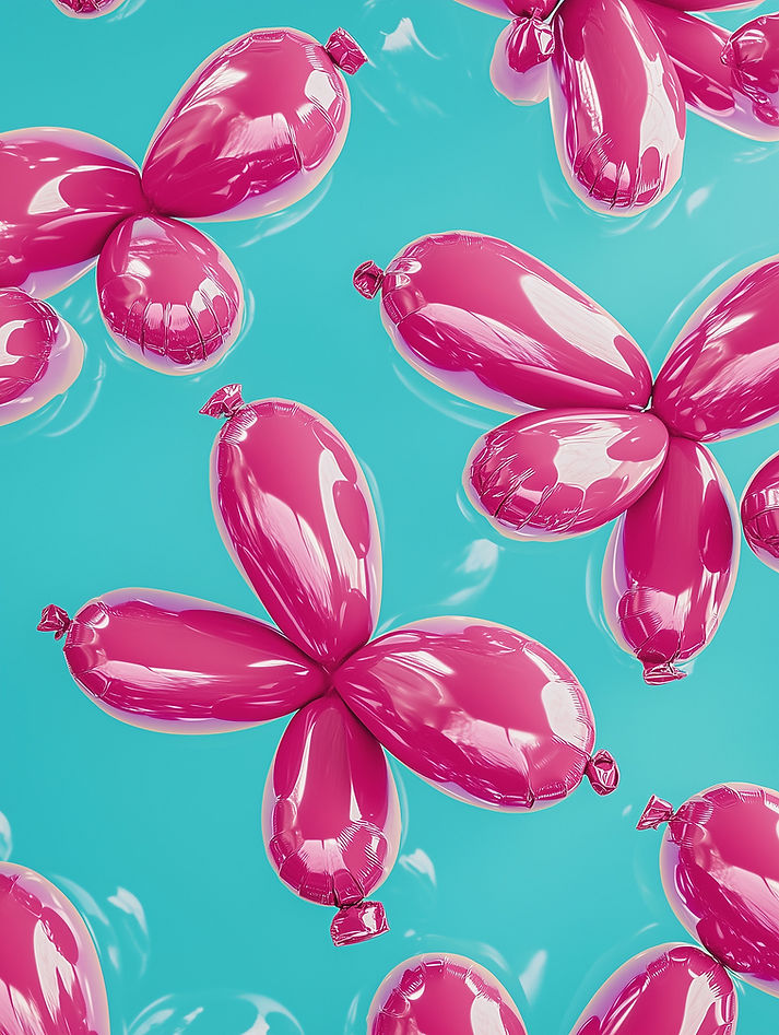 Pink Balloon Flowers