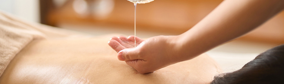 Massage Oil Application